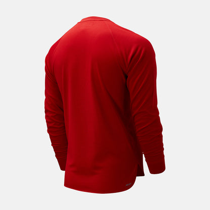 Men New Balance ASYM Baseball Henley