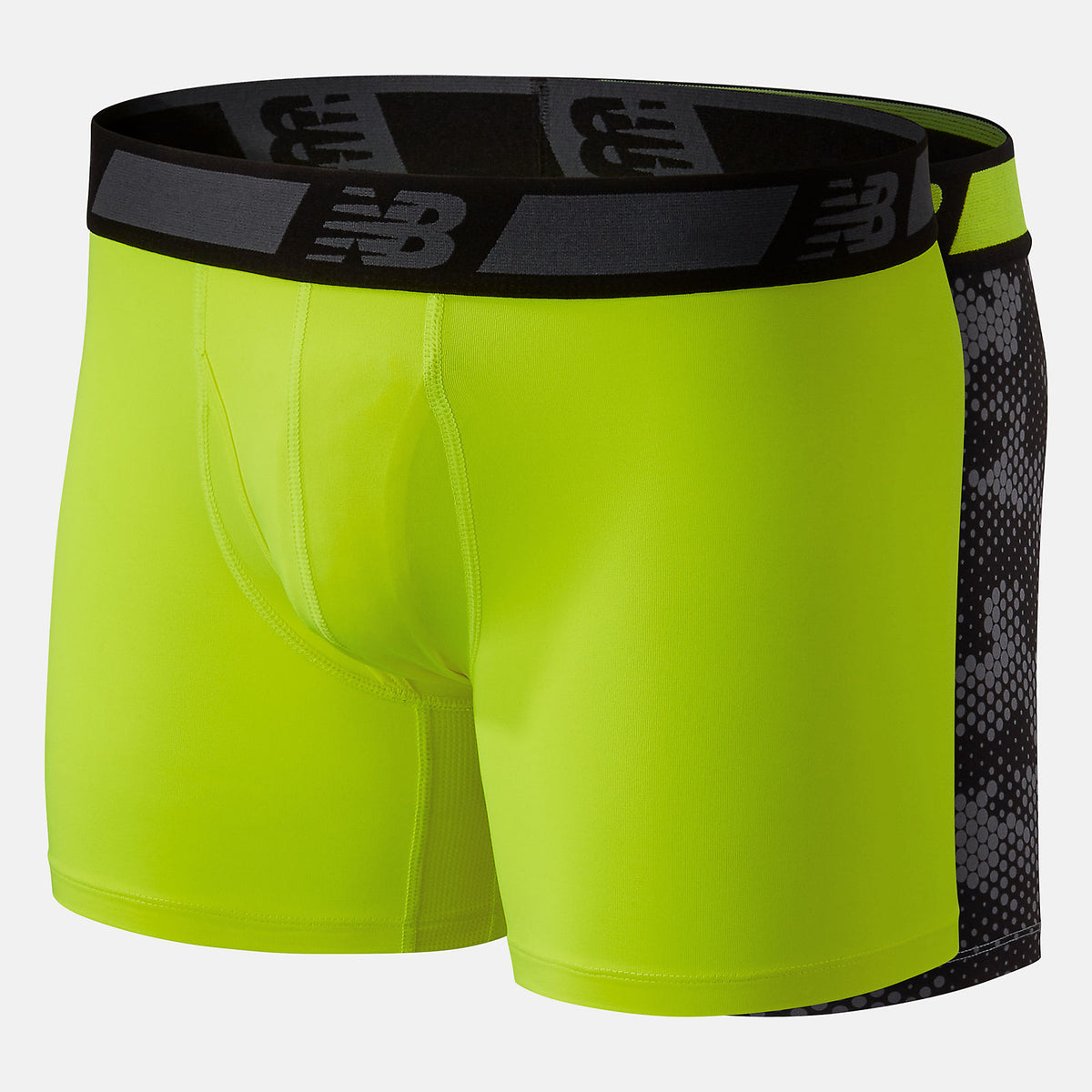 Men New Balance NB Dry 6 Inch Boxer Brief 2 Pack