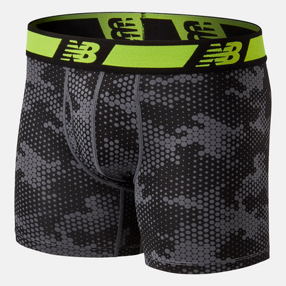 Men New Balance NB Dry 6 Inch Boxer Brief 2 Pack