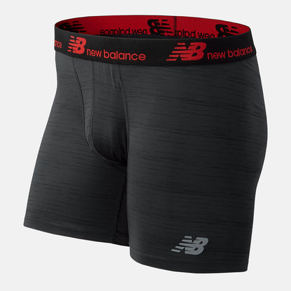 Men New Balance NB Dry 6 Inch Boxer Brief 2 Pack