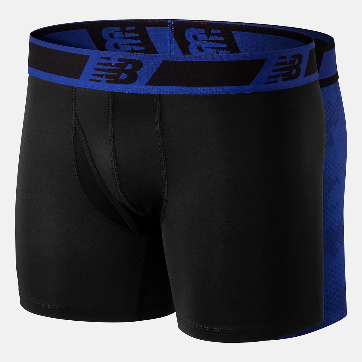Men New Balance NB Dry 6 Inch Boxer Brief 2 Pack