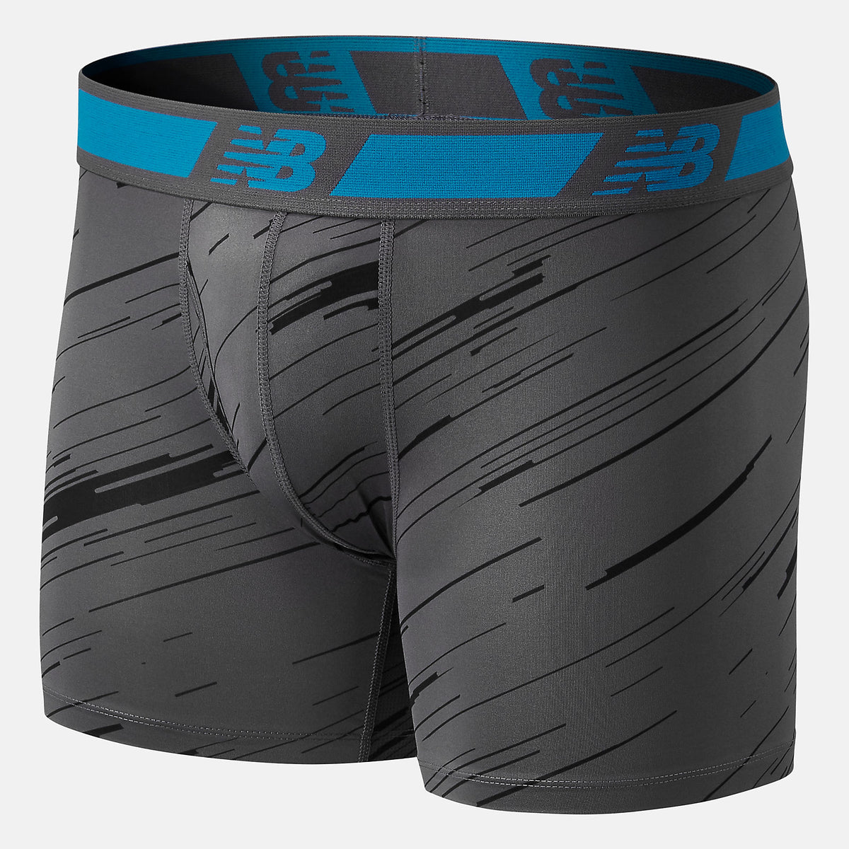 Men New Balance NB Dry 6 Inch Boxer Brief 2 Pack
