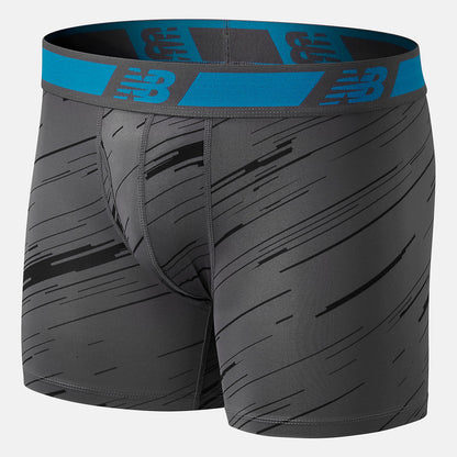 Men New Balance NB Dry 6 Inch Boxer Brief 2 Pack