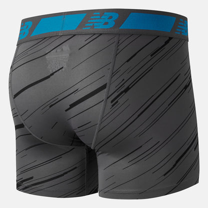 Men New Balance NB Dry 6 Inch Boxer Brief 2 Pack