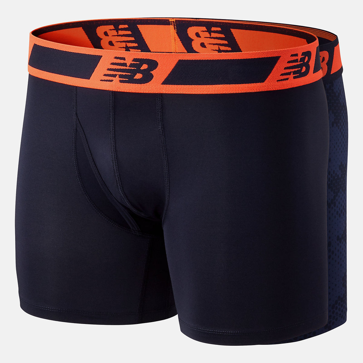 Men New Balance NB Dry 6 Inch Boxer Brief 2 Pack