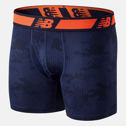 Men New Balance NB Dry 6 Inch Boxer Brief 2 Pack