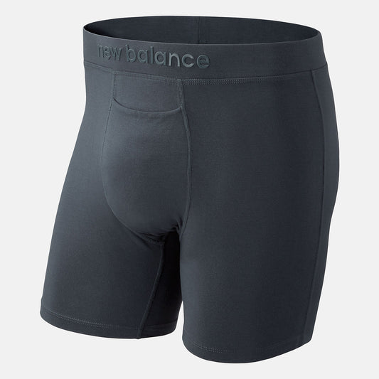 Men New Balance Premium 6 Inch Boxer Brief 1 Pair