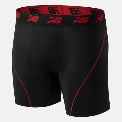 Men New Balance Men Ice 2.0 6 Inch Boxer 2PK