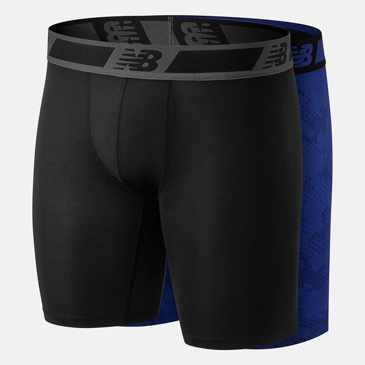 Men New Balance Men Dry/Fresh 9 Inch Brief 2 Pack