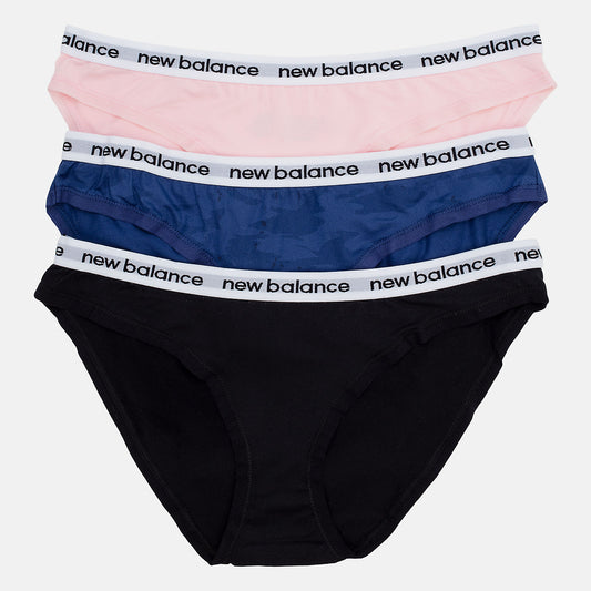 Women New Balance Eversoft Hipster 3 Pack