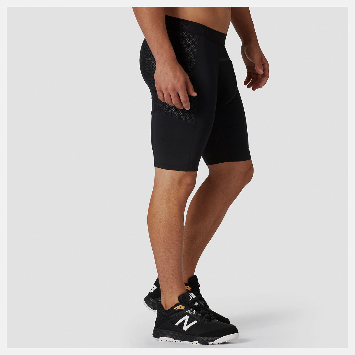 Men New Balance 4040 Compression Slider Short
