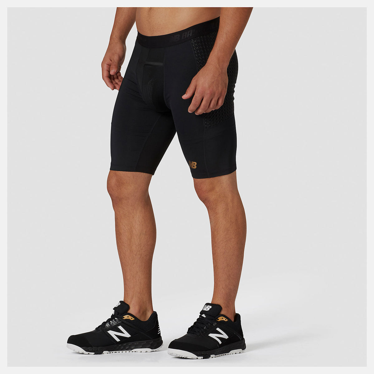 Men New Balance 4040 Compression Slider Short
