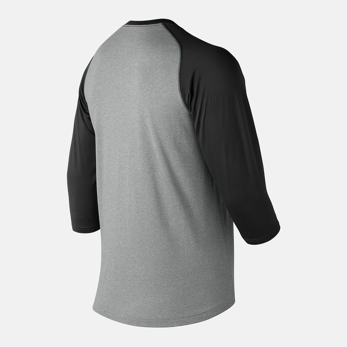 Men New Balance 3/4 Baseball Raglan Top