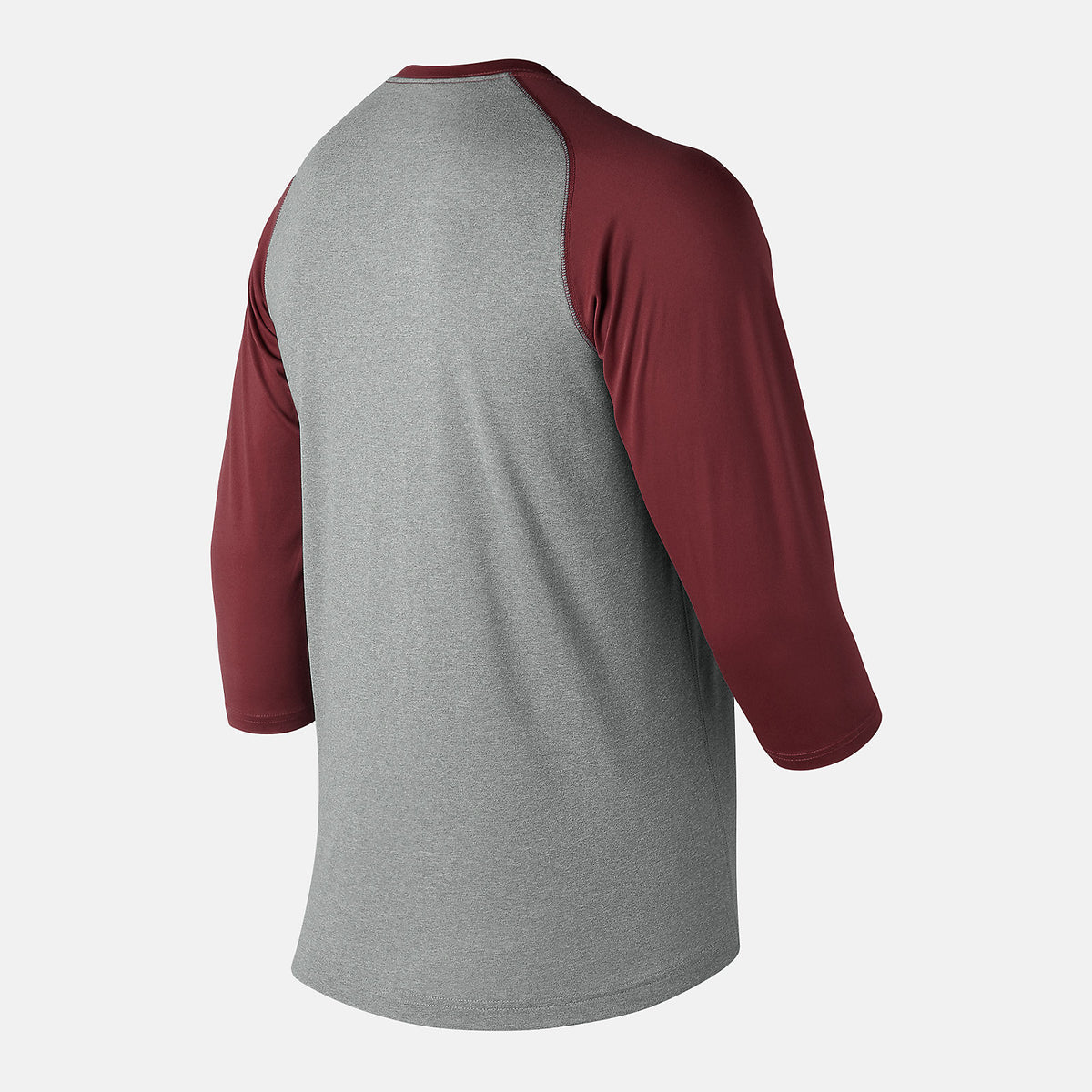 Men New Balance 3/4 Baseball Raglan Top