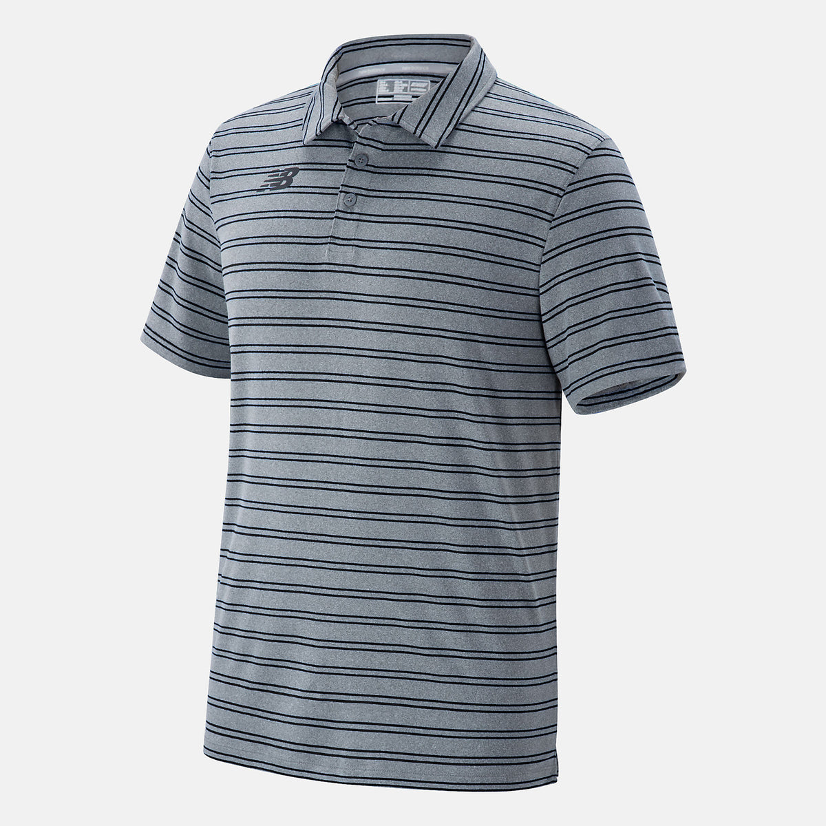 Men New Balance Stripe Polo