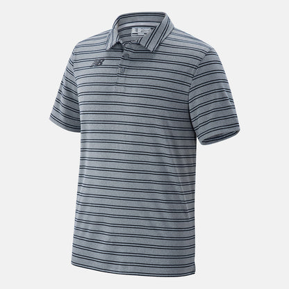Men New Balance Stripe Polo