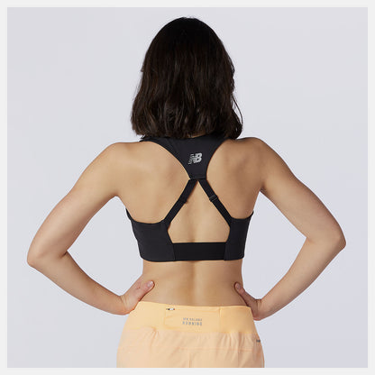 Women New Balance NB Power X Zip Front Bra