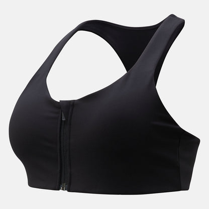 Women New Balance NB Power X Zip Front Bra