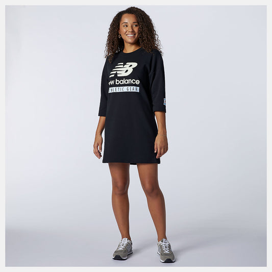 Women New Balance NB Essentials Field Day Crew Fleece Dress