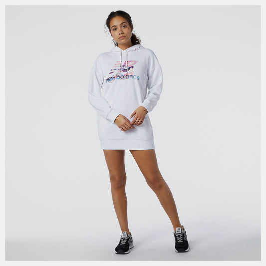 Women New Balance NB Athletics Erin Loree Hoodie Dress