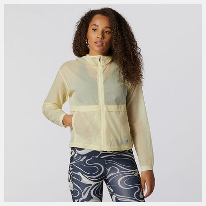 Women New Balance Impact Run Light Pack Jacket