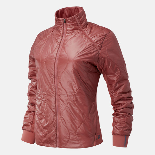 Women New Balance NYC Marathon Q Speed Quilted Jacket