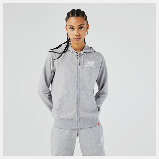 Women New Balance Essentials FZ Hoodie