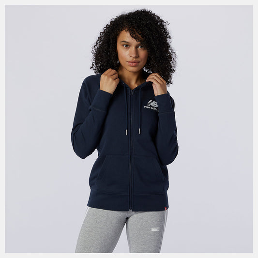 Women New Balance Essentials FZ Hoodie