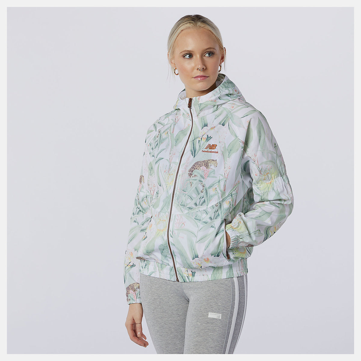 Women New Balance NB Essentials Botanical Jacket
