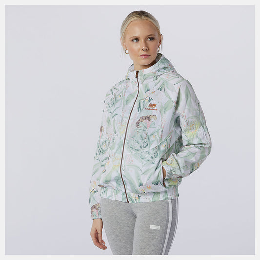 Women New Balance NB Essentials Botanical Jacket