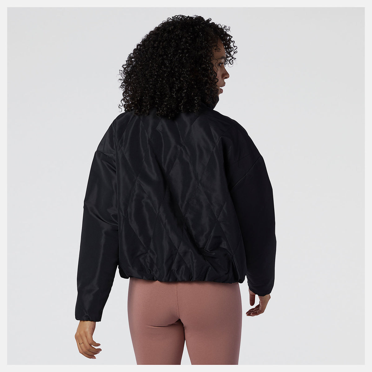 Women New Balance NB Athletics Argyle Quilted Jacket