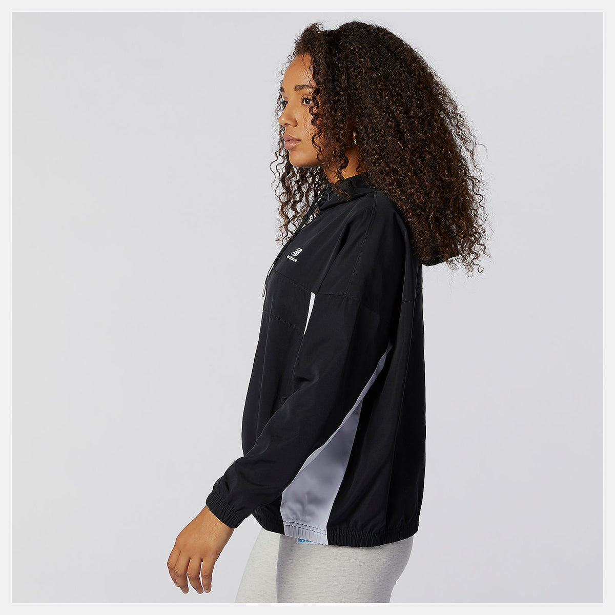 Women New Balance NB Essentials Windbreaker Anorak Jacket