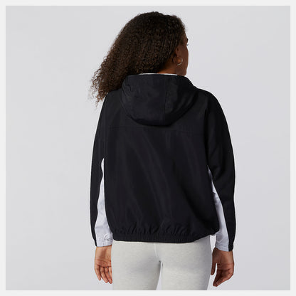 Women New Balance NB Essentials Windbreaker Anorak Jacket