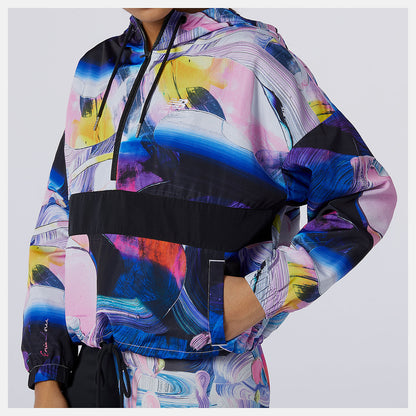 Women New Balance NB Athletics Printed Anorak Jacket