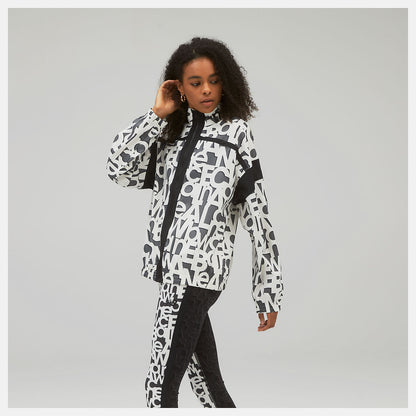 Women New Balance Relentless Printed Woven Jacket