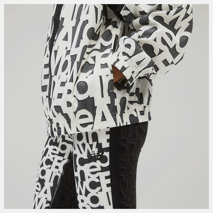 Women New Balance Relentless Printed Woven Jacket
