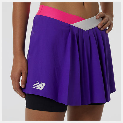 Women New Balance Tournament Woven Skort