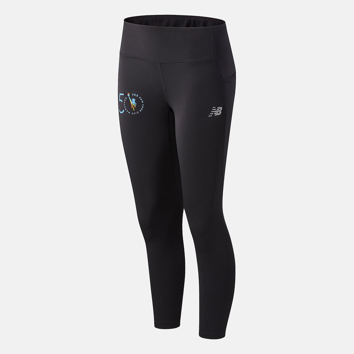 Women New Balance NYC Marathon Impact Run Crop Without Mesh