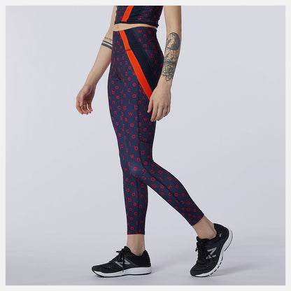 Women New Balance Transform 7/8 NBSleek Printed Tight