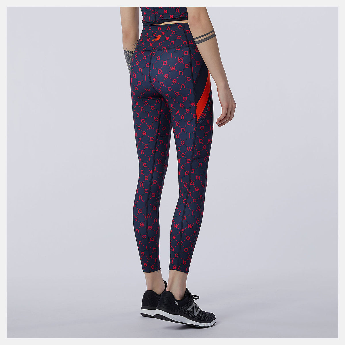 Women New Balance Transform 7/8 NBSleek Printed Tight