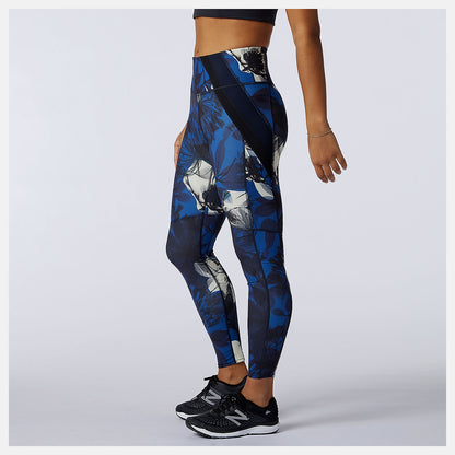 Women New Balance Transform 7/8 NBSleek Printed Tight