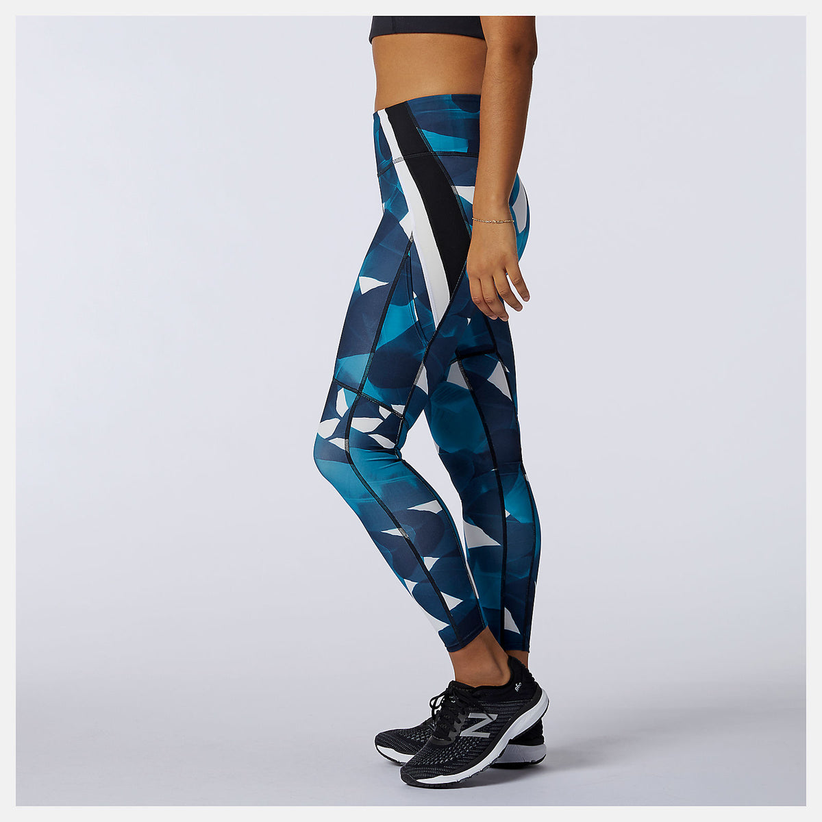 Women New Balance Transform 7/8 NBSleek Printed Tight