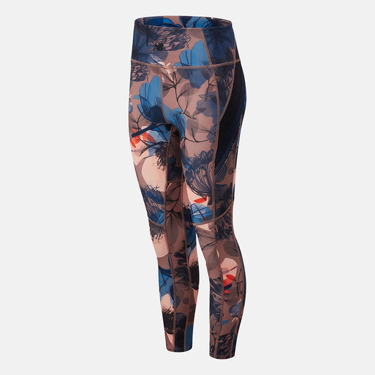 Women New Balance Transform 7/8 NBSleek Printed Tight