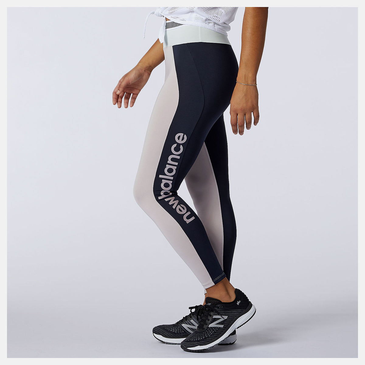 Women New Balance Achiever Remix High Rise 7/8 Tight