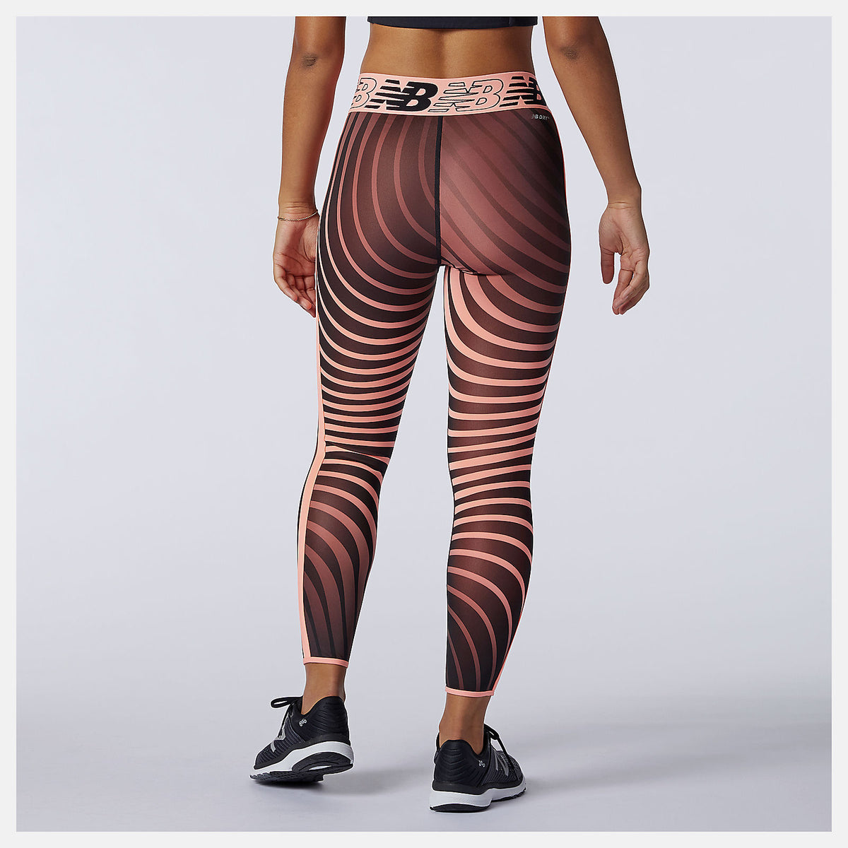 Women New Balance Relentless Printed High Rise 7/8 Tight