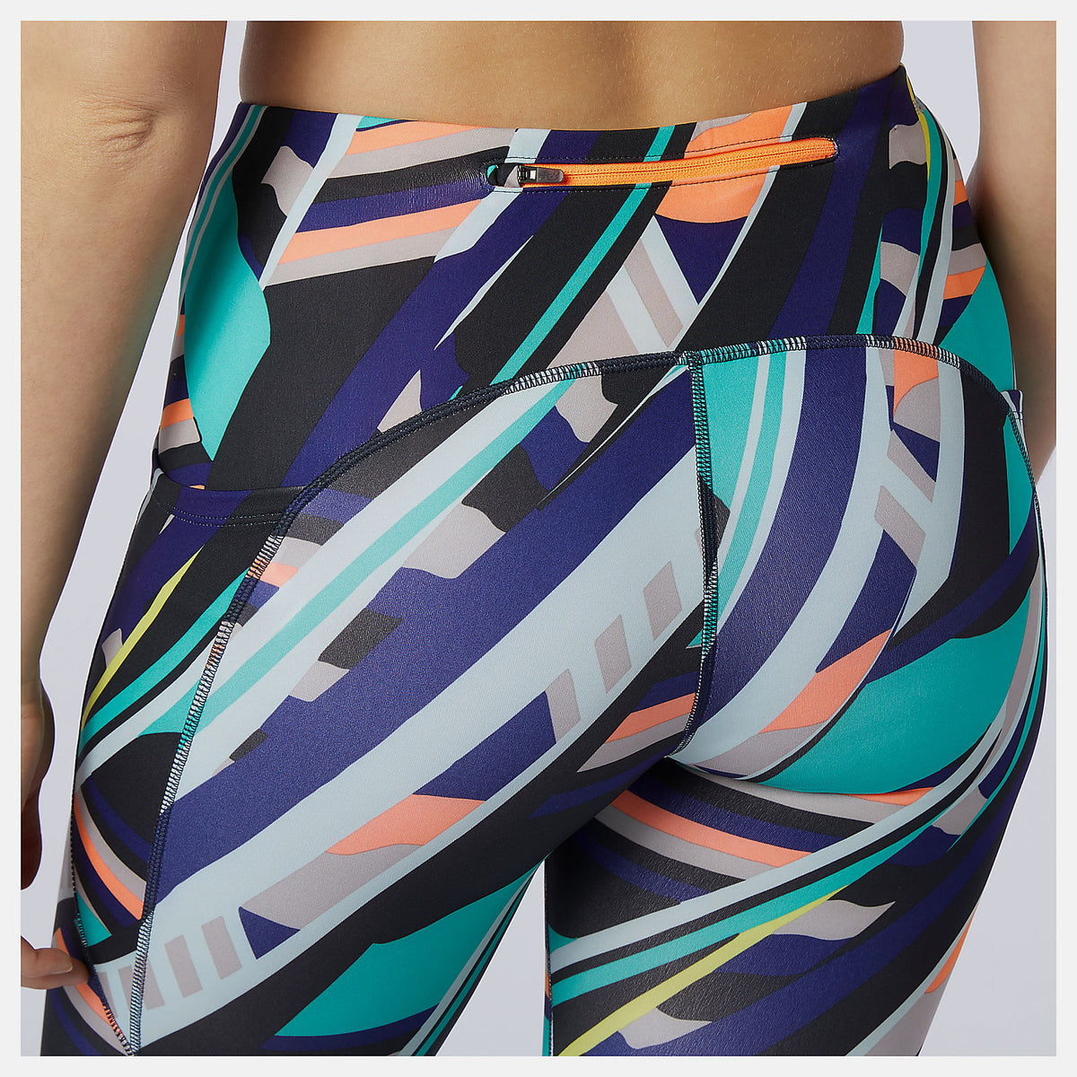 Women New Balance Printed Impact Run Crop