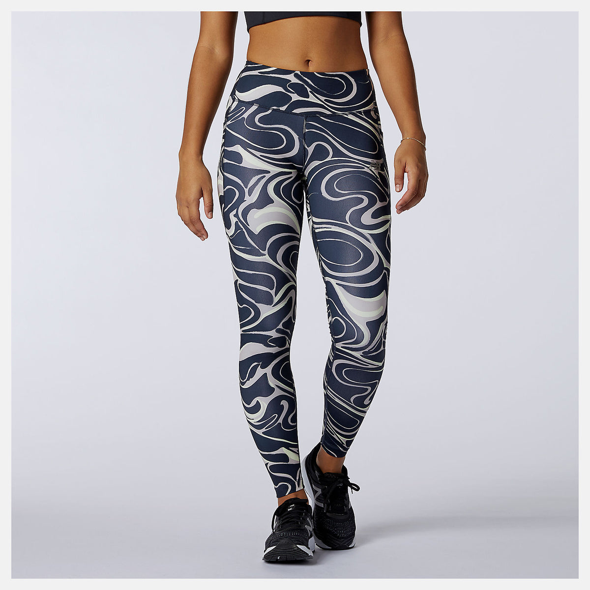 Women New Balance Printed Impact Run Tight