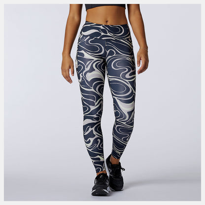 Women New Balance Printed Impact Run Tight