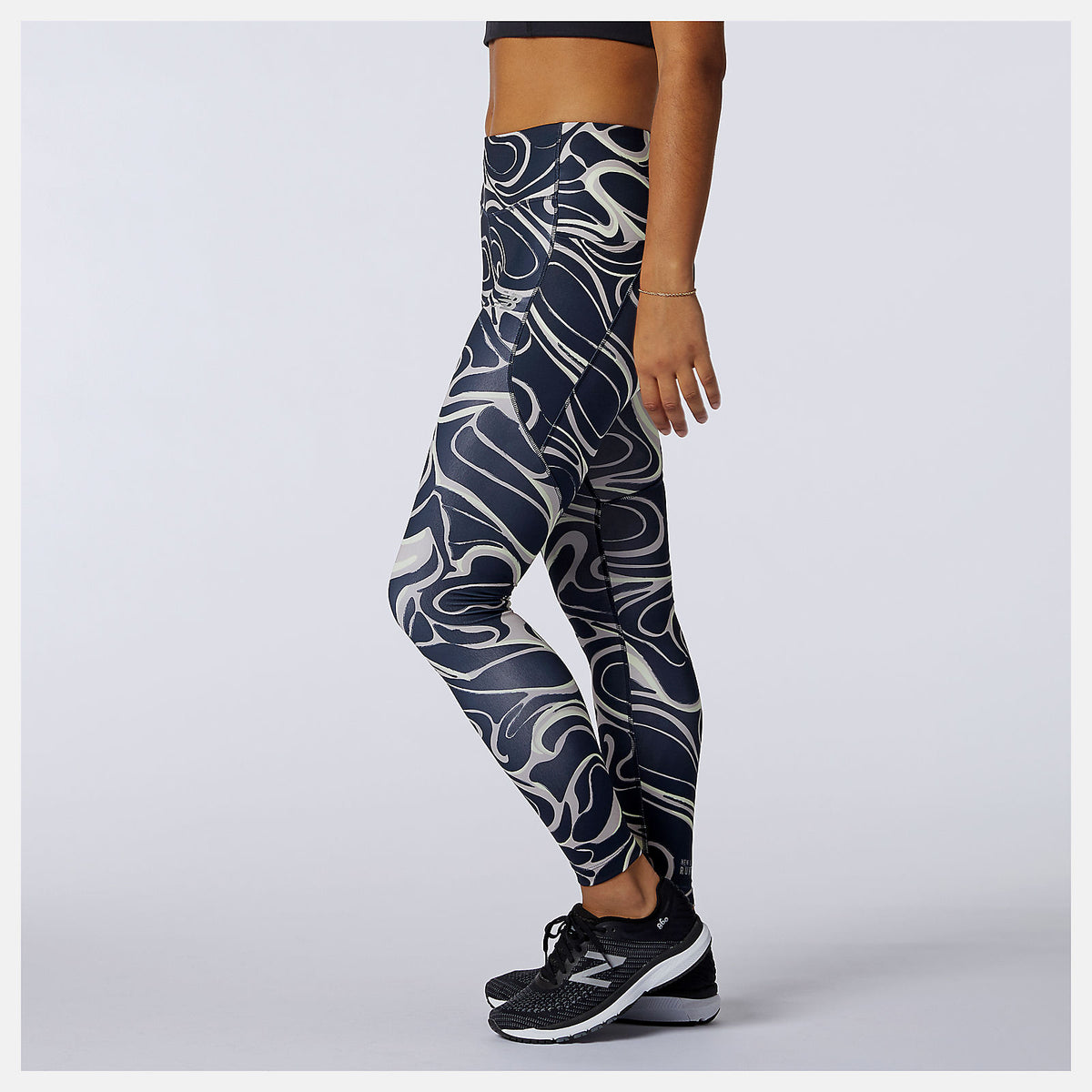 Women New Balance Printed Impact Run Tight