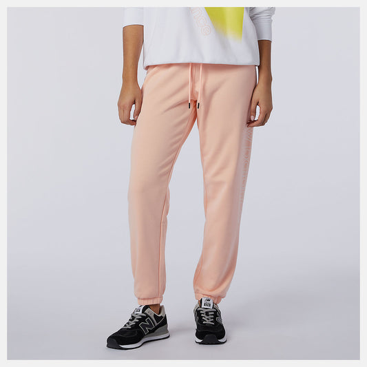 Women New Balance Sport Style Optiks Fleece Pant